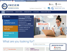 Tablet Screenshot of inesem.us